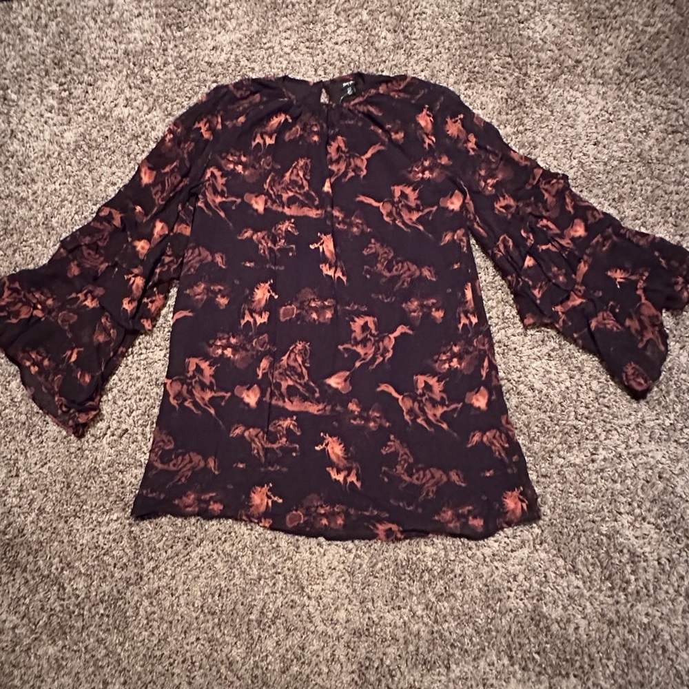 Nasty Gal Patterned Mini Dress
